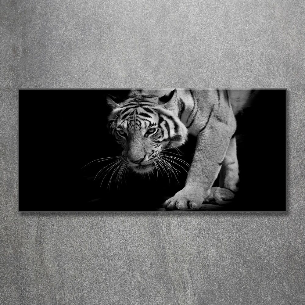 Tableau verre acrylique Tigre