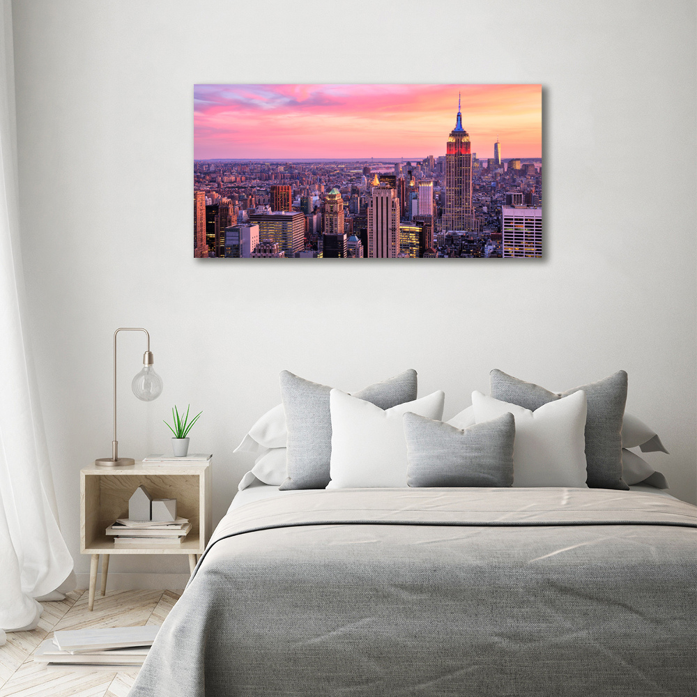 Tableau en acrylique New York de nuit