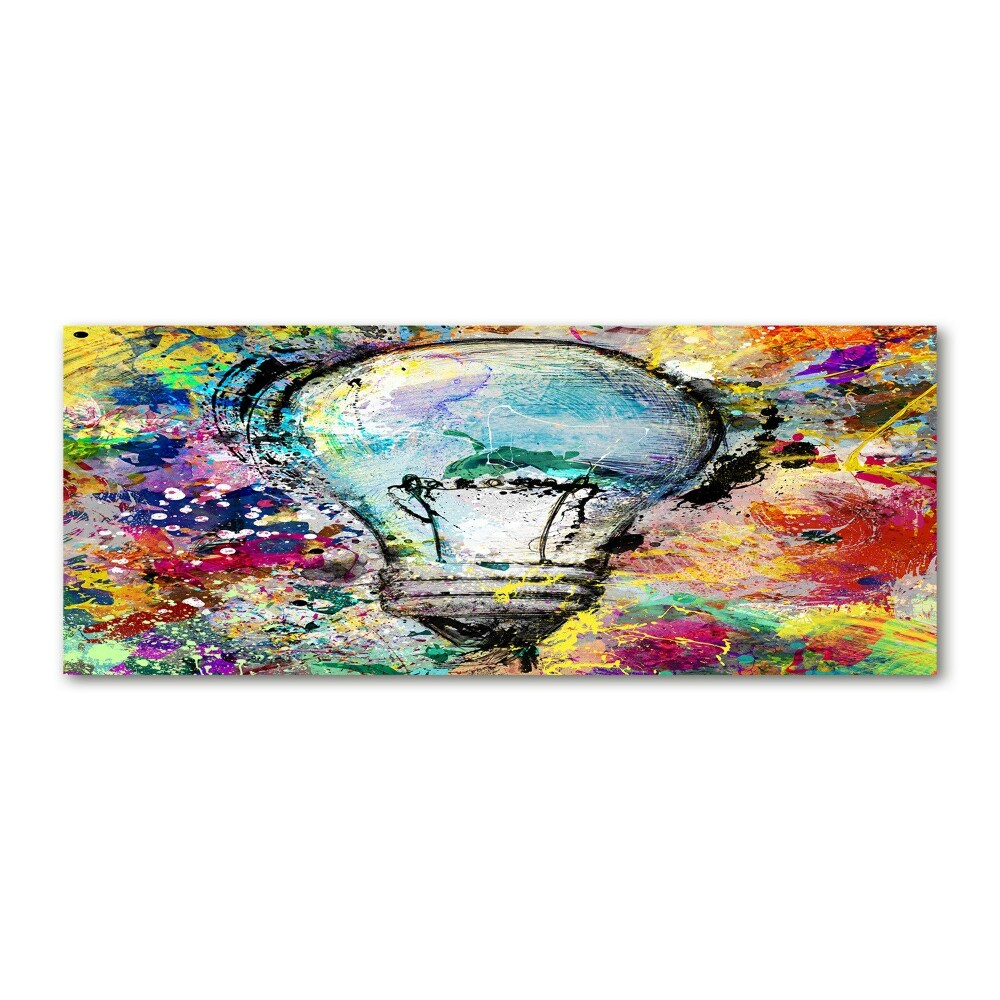 Tableau verre acrylique Bulbe