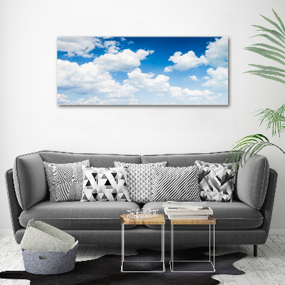 Tableau sur verre acrylique Nuages dans le ciel