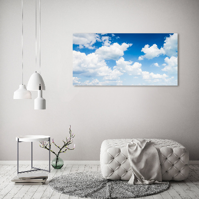 Tableau sur verre acrylique Nuages dans le ciel