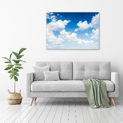 Tableau sur verre acrylique Nuages dans le ciel