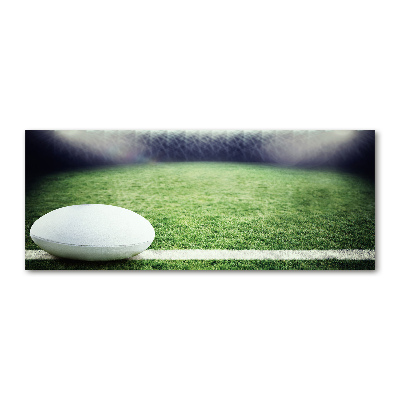 Tableau verre acrylique Football dans le Rugby Bowl