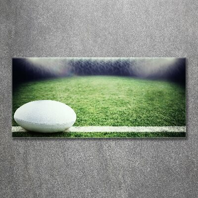 Tableau verre acrylique Football dans le Rugby Bowl