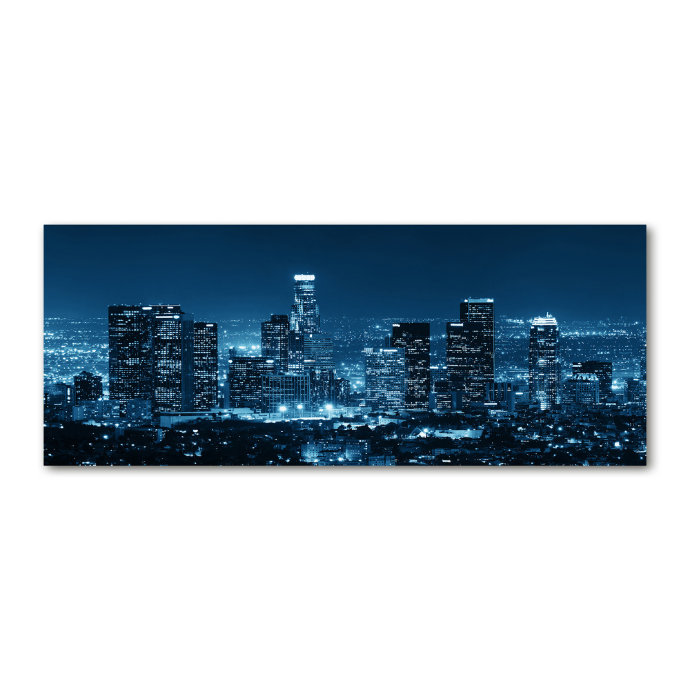 Tableau verre acrylique Los Angeles la nuit