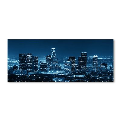 Tableau verre acrylique Los Angeles la nuit