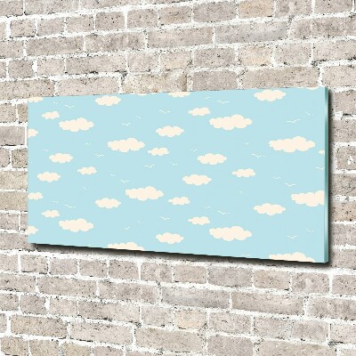 Acrylique tableau Nuages