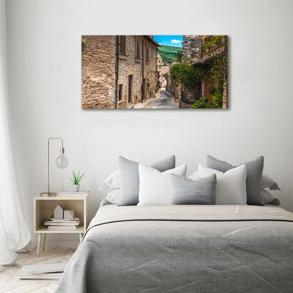 Tableau verre acrylique Couloir de charme