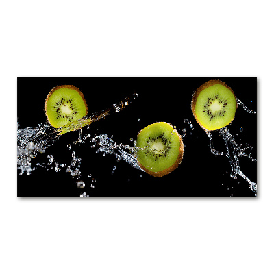 Acrylique tableau Kiwi et eau