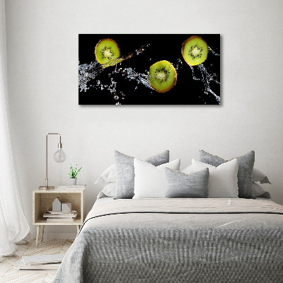 Acrylique tableau Kiwi et eau