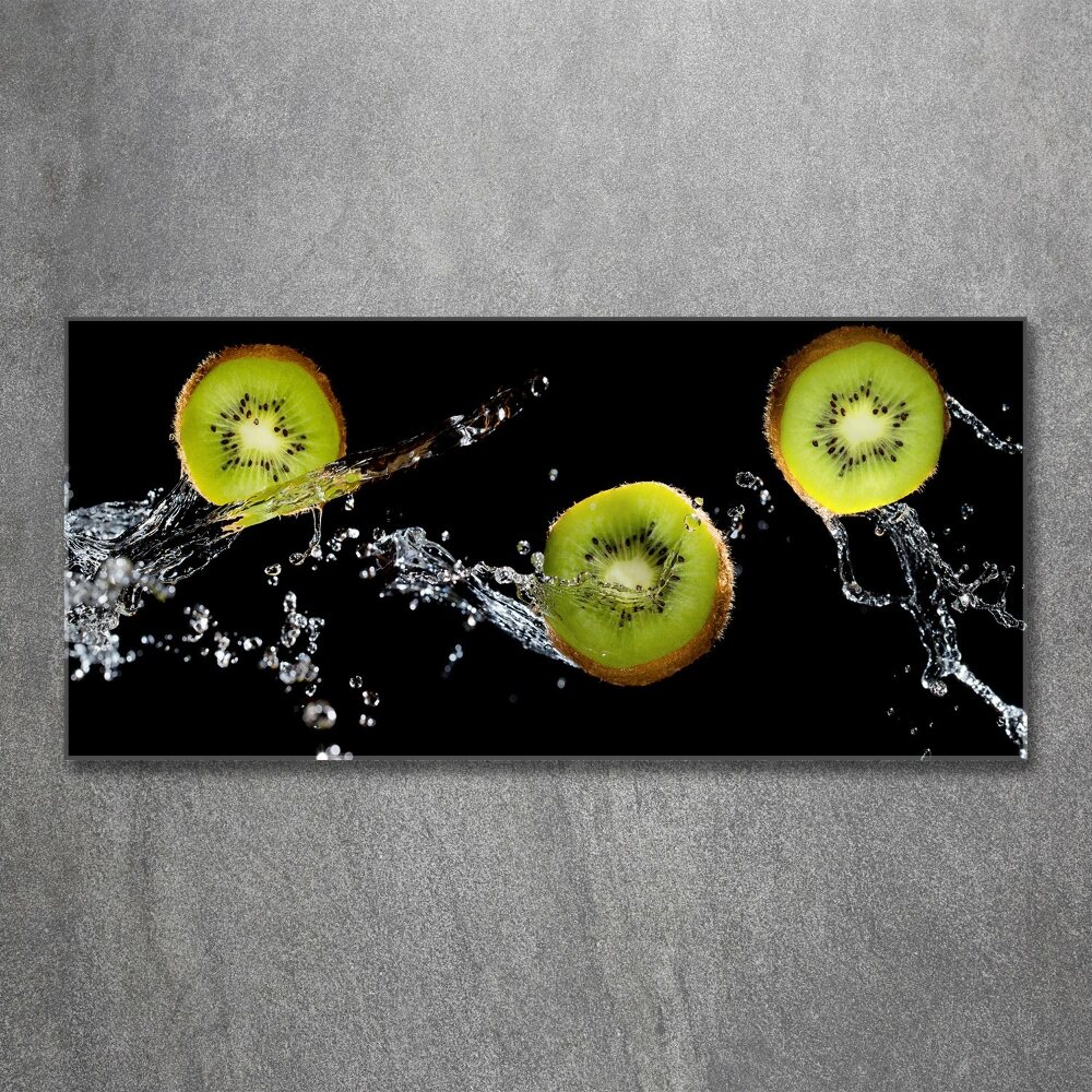 Acrylique tableau Kiwi et eau