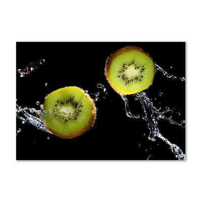 Acrylique tableau Kiwi et eau