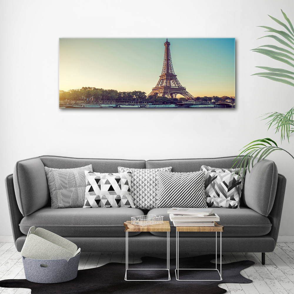 Tableau verre acrylique Tour Eiffel