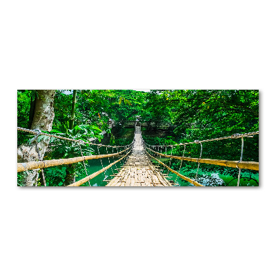 Tableau acrylique Pont de la forêt tropicale