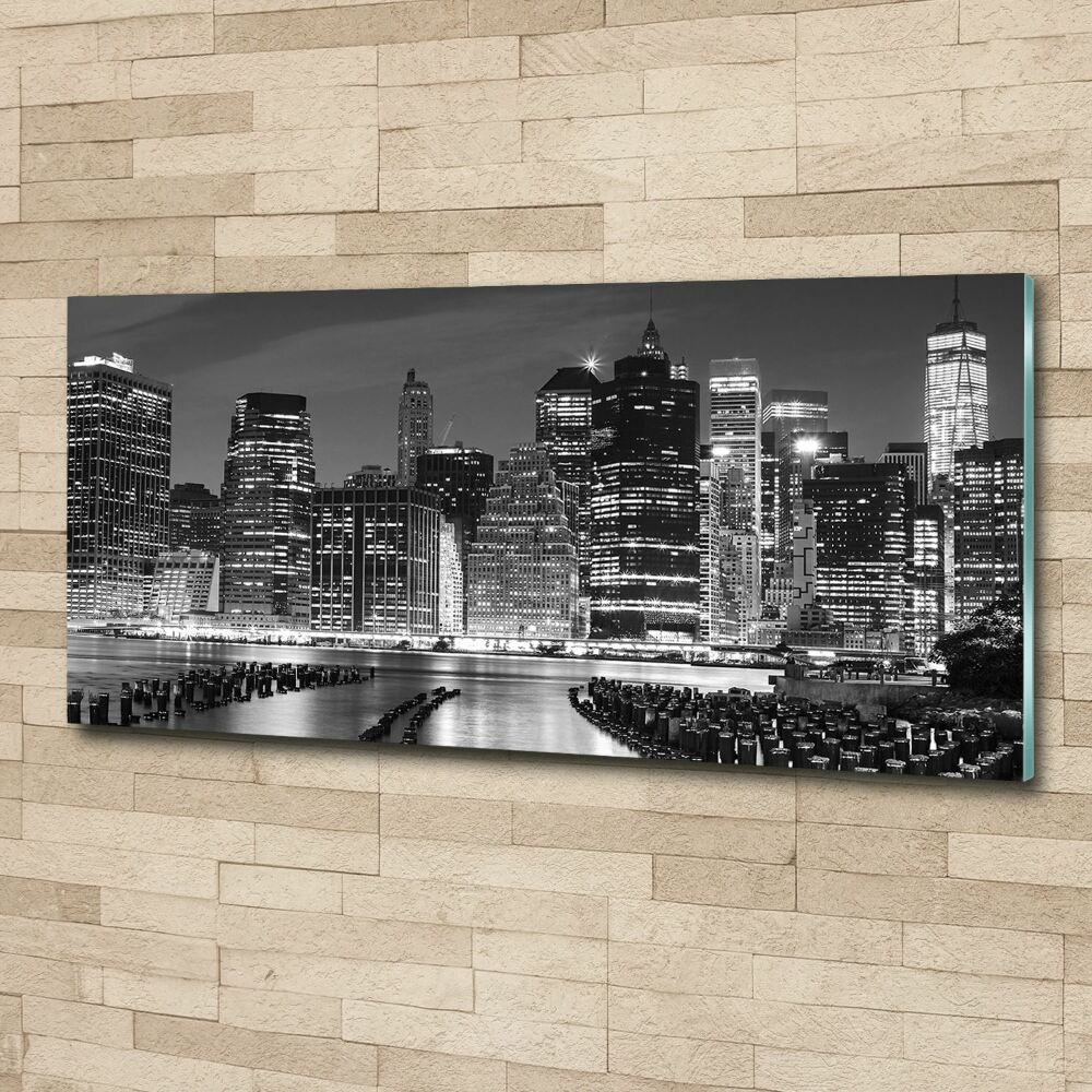 Tableau acrylique Manhattan de nuit