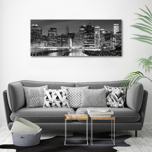 Tableau acrylique Manhattan de nuit