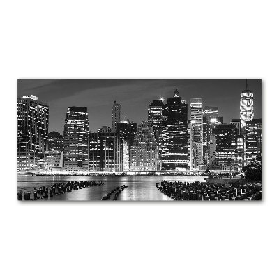 Tableau acrylique Manhattan de nuit