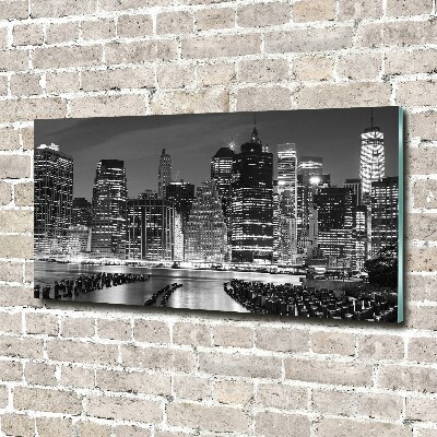 Tableau acrylique Manhattan de nuit