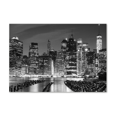 Tableau acrylique Manhattan de nuit