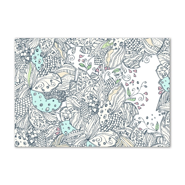 Acrylique tableau Richesse des fleurs