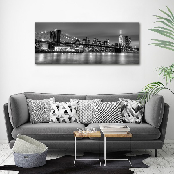 Tableau acrylique Pont de Brooklyn Manhattan