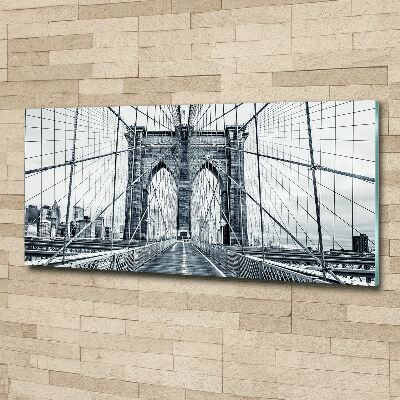 Acrylique tableau Pont de Brooklyn Manhattan