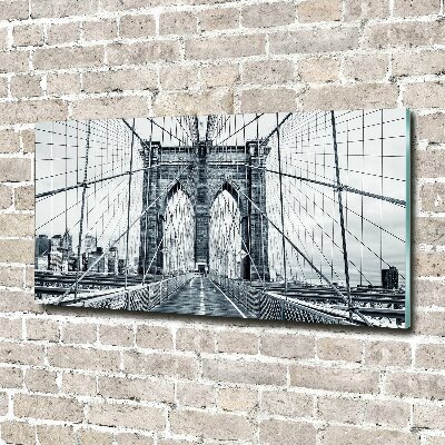 Acrylique tableau Pont de Brooklyn Manhattan