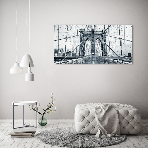 Acrylique tableau Pont de Brooklyn Manhattan