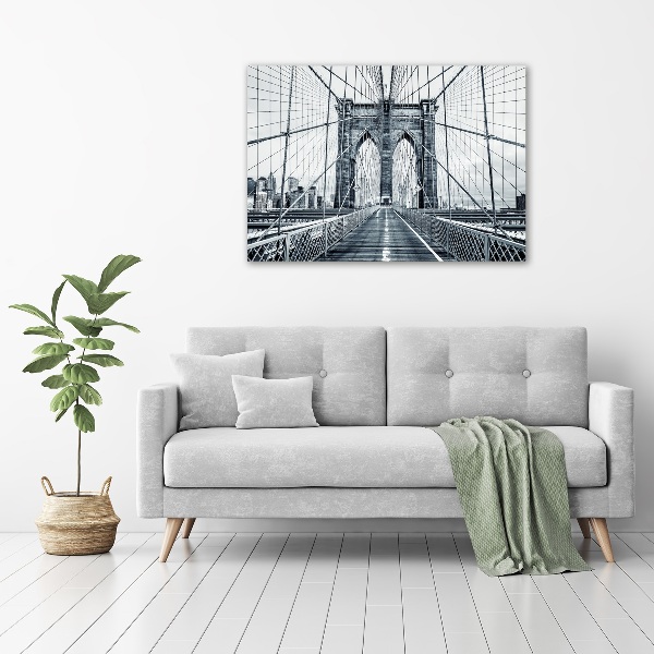 Acrylique tableau Pont de Brooklyn Manhattan