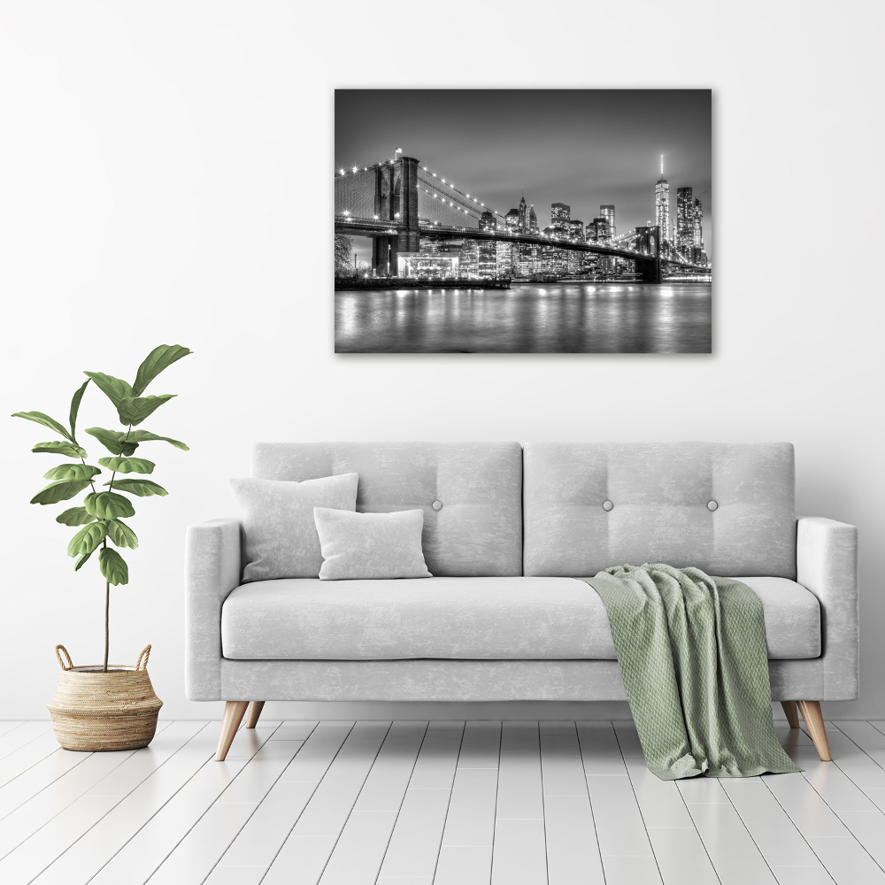 Tableau en acrylique Pont de Brooklyn Manhattan