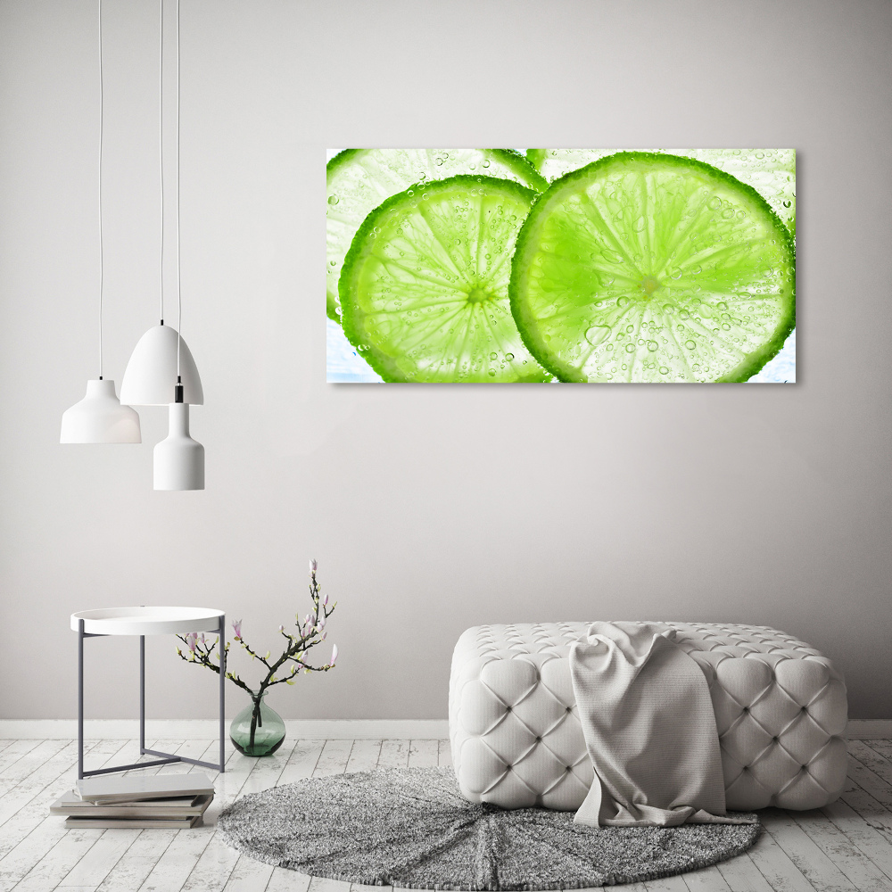 Tableau en acrylique Limes sous l'eau