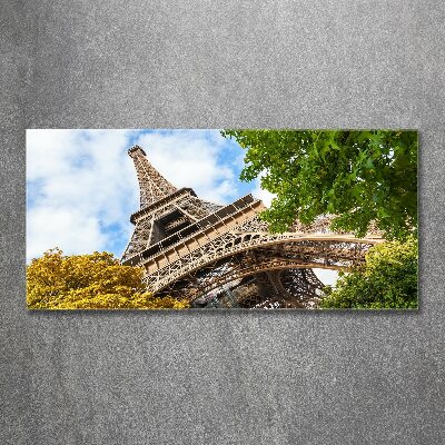 Tableau sur verre acrylique Tour Eiffel France