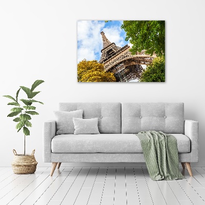 Tableau sur verre acrylique Tour Eiffel France