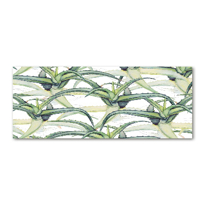 Tableau sur verre acrylique Aloe vera