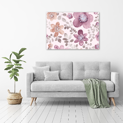 Tableau acrylique Abstractions florales