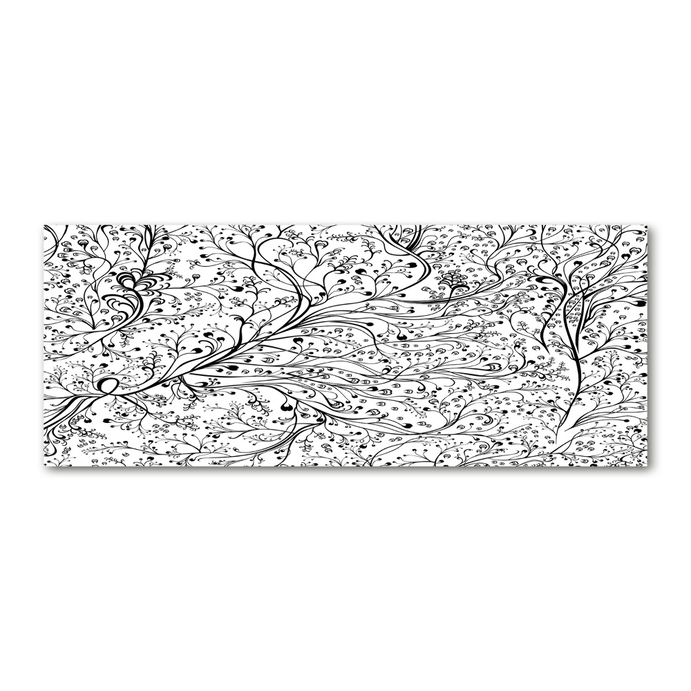 Acrylique tableau Branches tressées