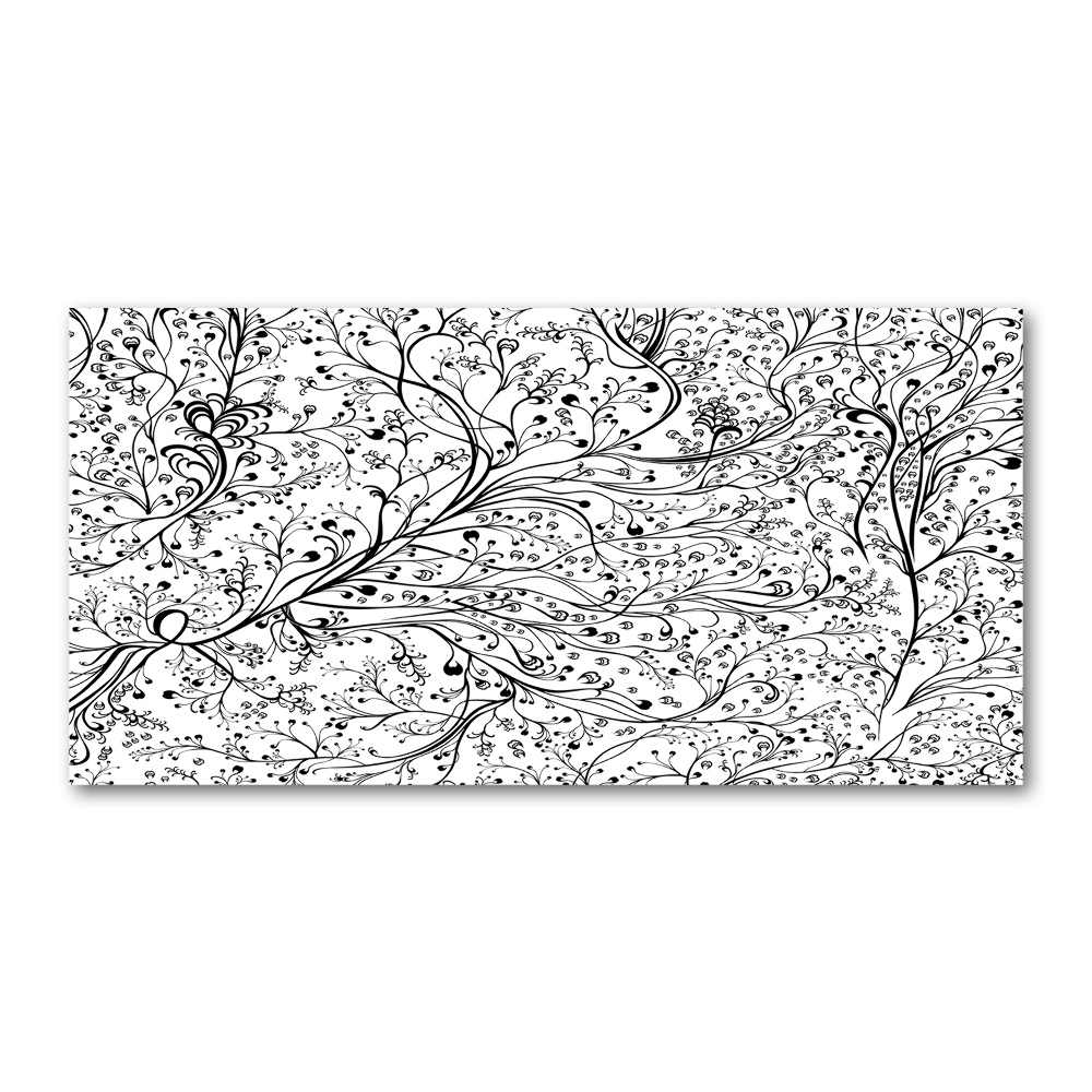 Acrylique tableau Branches tressées