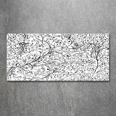 Acrylique tableau Branches tressées