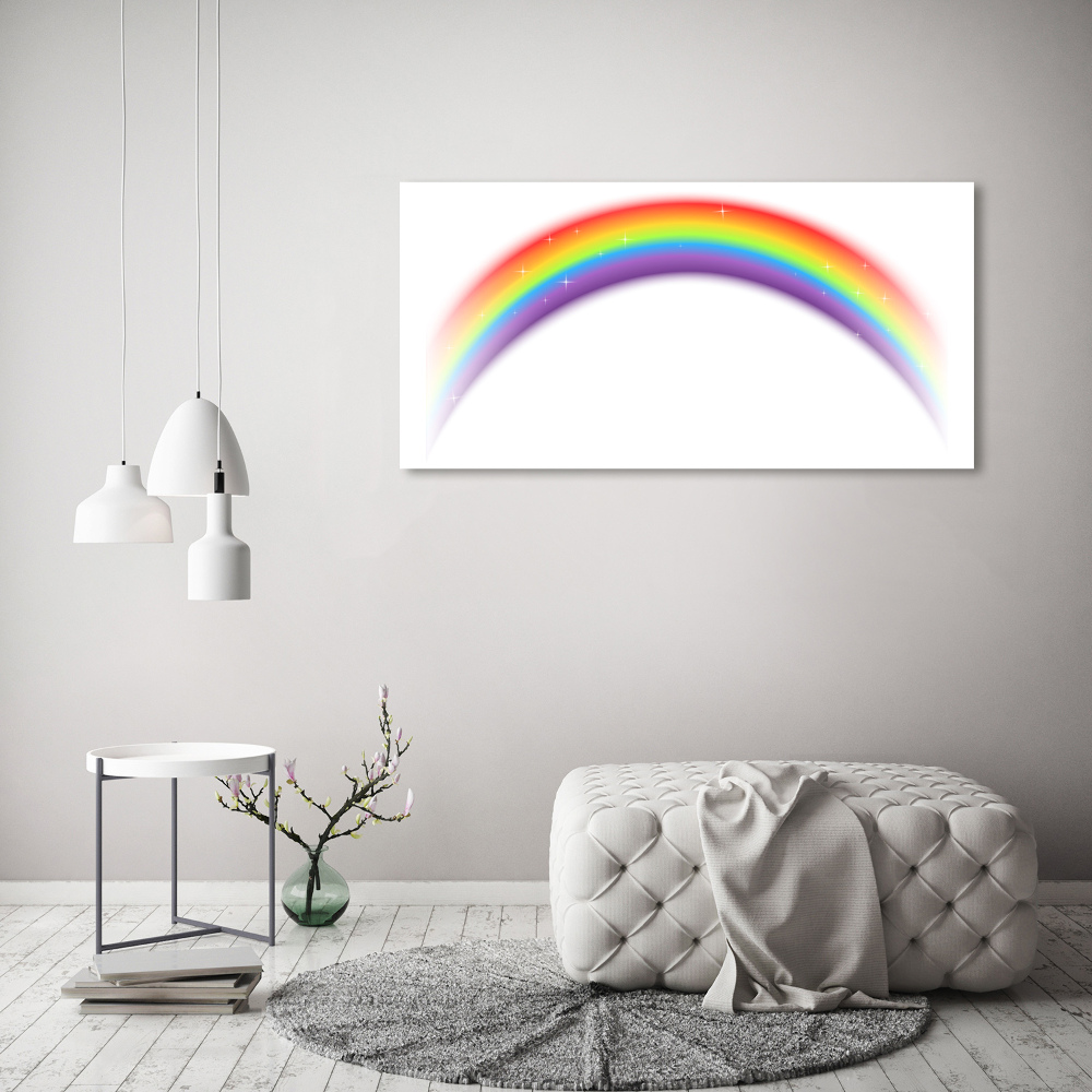 Tableau acrylique Arc-en-ciel