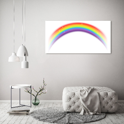 Tableau acrylique Arc-en-ciel