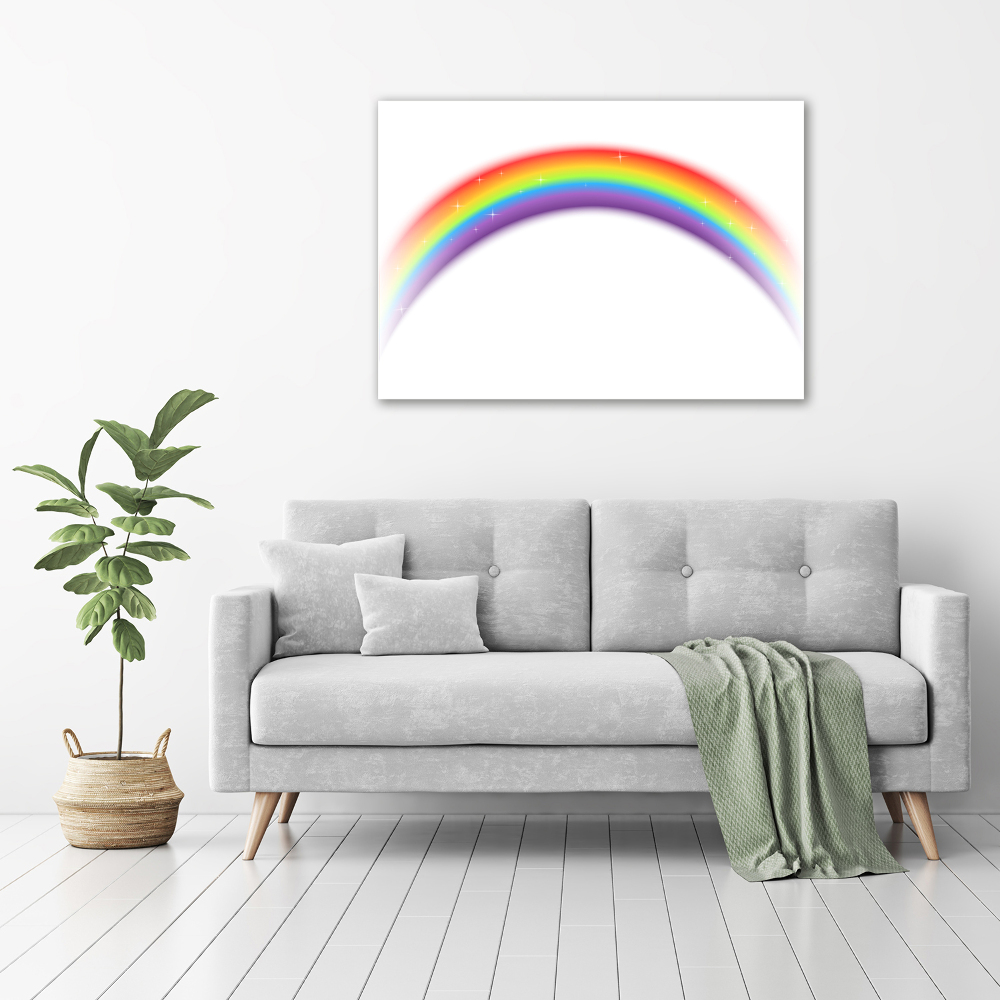 Tableau acrylique Arc-en-ciel