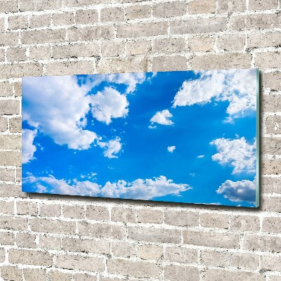 Tableau acrylique Nuages dans le ciel