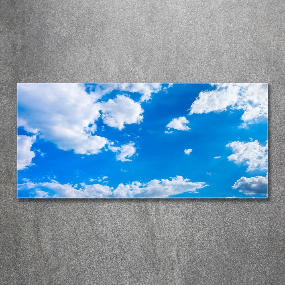 Tableau acrylique Nuages dans le ciel