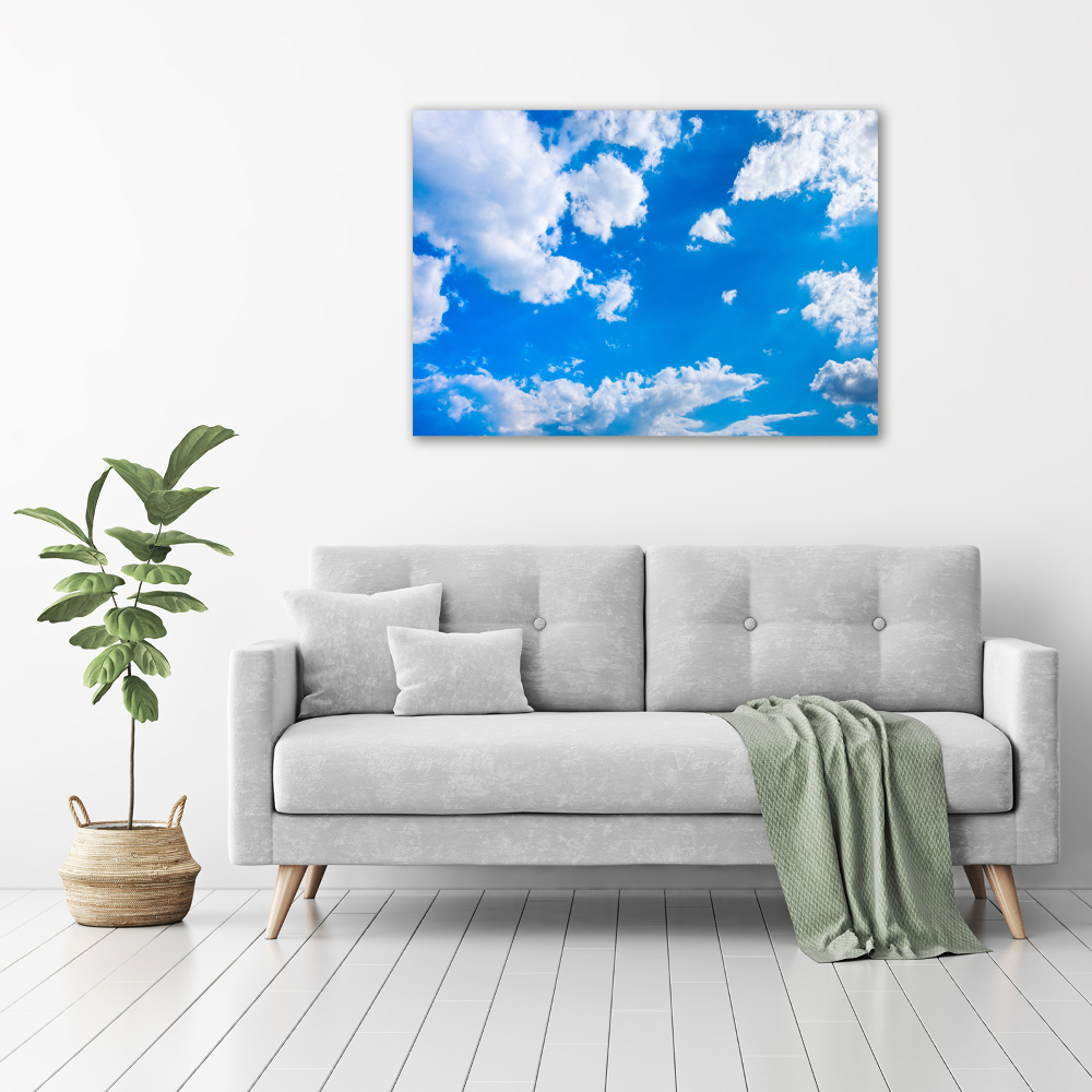 Tableau acrylique Nuages dans le ciel