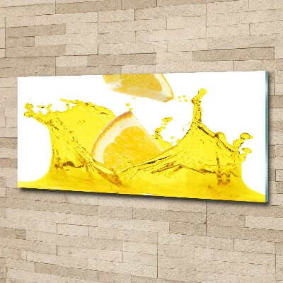 Acrylique tableau Tranches de citron