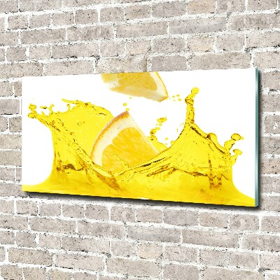 Acrylique tableau Tranches de citron