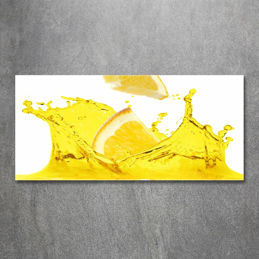 Acrylique tableau Tranches de citron