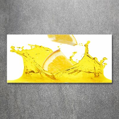 Acrylique tableau Tranches de citron