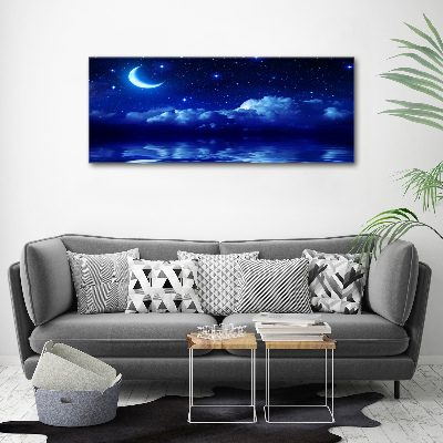 Acrylique tableau Ciel de nuit