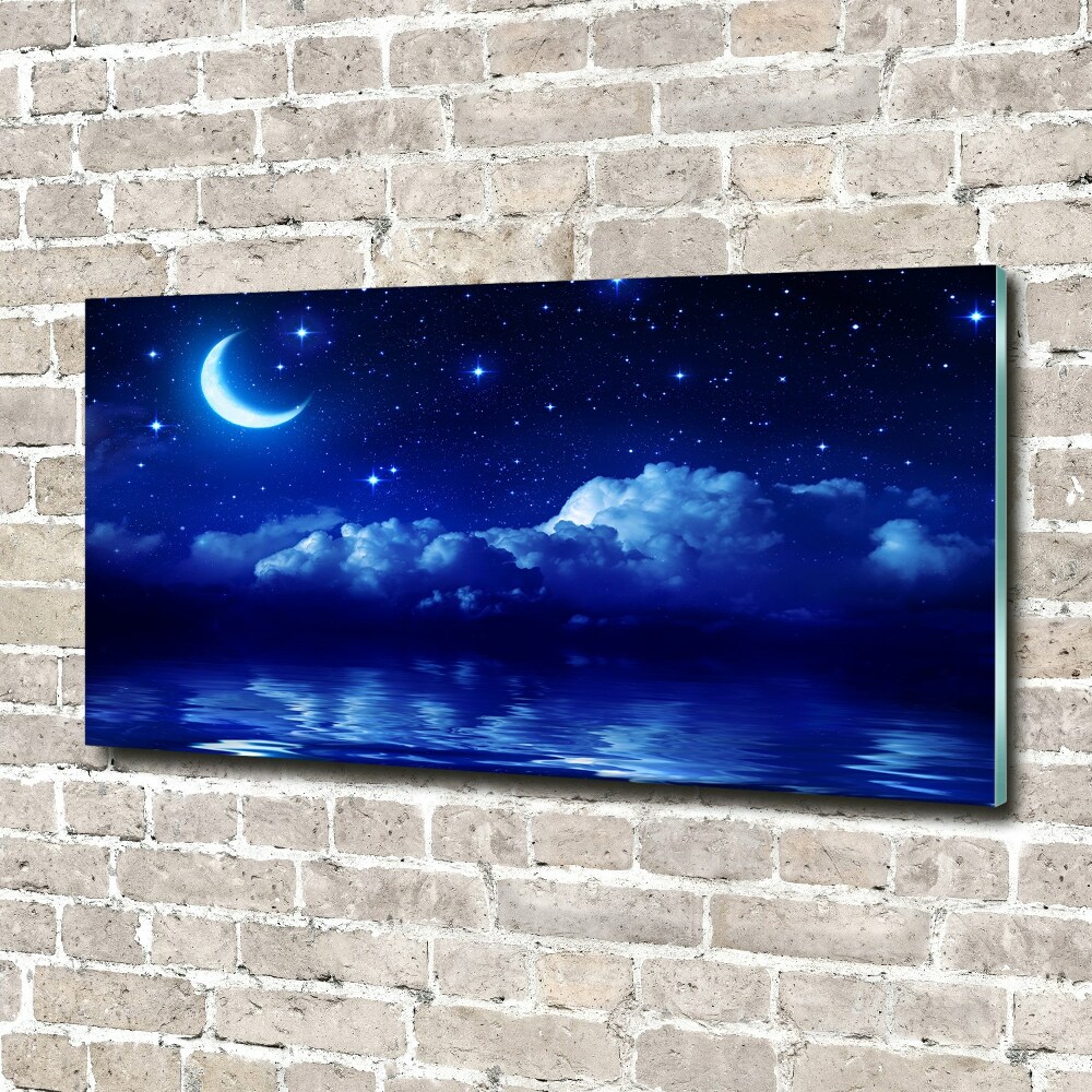 Acrylique tableau Ciel de nuit